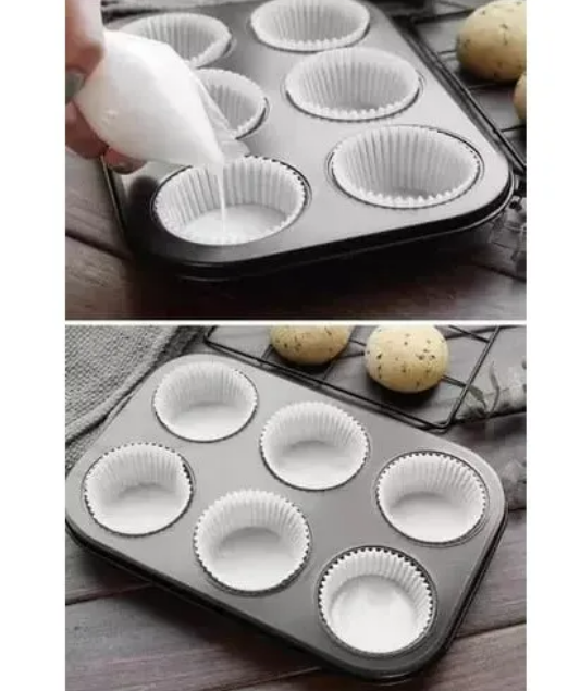 Foto 5 pulgar | Molde Xtellar Para 6 Cupcakes Y Muffins: Repostería Premium Y Casera