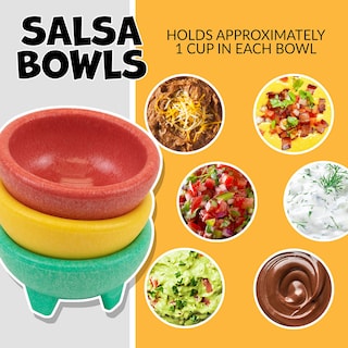 Foto 5 | Set Para Servir Tacos Nostalgia Taco Tuesday Con Calentador De Tortillas - Venta Internacional.