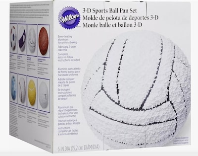 Foto 2 | Wilton Molde Pastel Pelota Deportiva 3d 15.2 Cm. Diam.