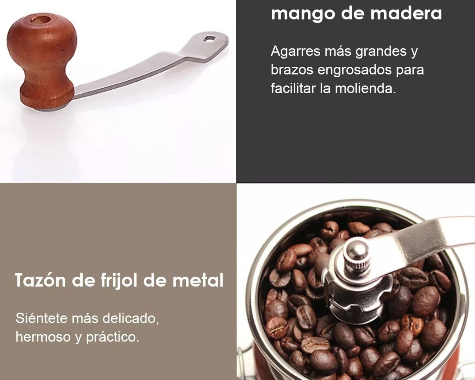 Foto 7 | Molino de Café Genérico de Cerámica