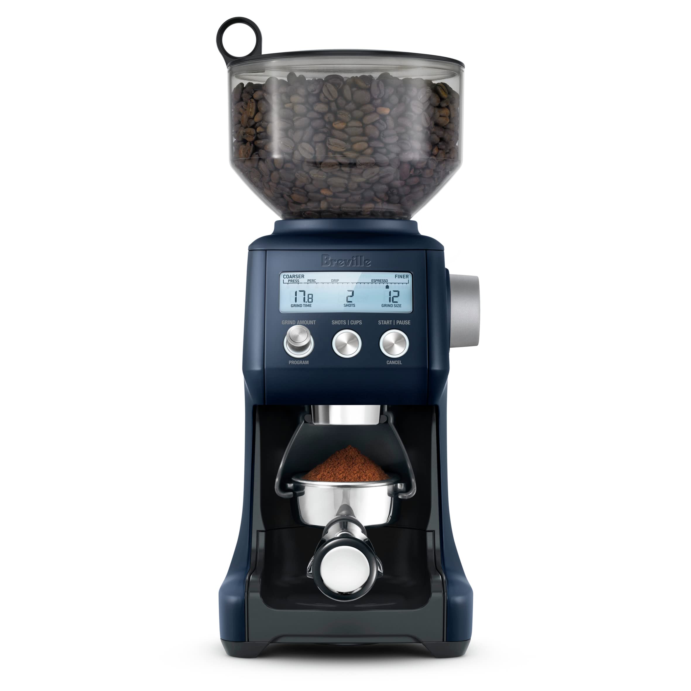 Molinillo De Café Breville Smart Grinder Pro Bcg820dbl Azul - Venta Internacional.