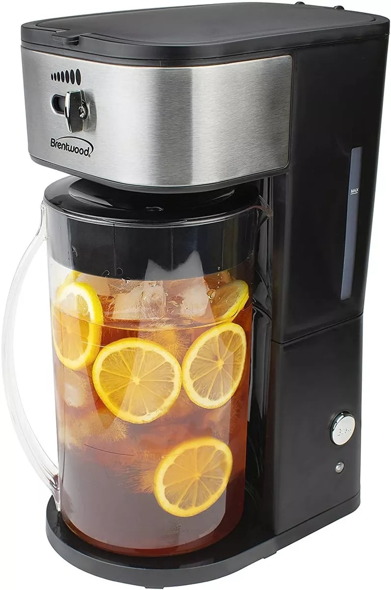 Cafetera y Tetera Brentwood Iced Coffee para Café y Té Helado Negra $1,141