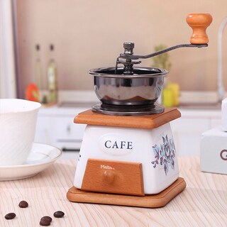 Foto 2 | Molinillo De Café Manual De Cerámica Con Diseño De Flores
