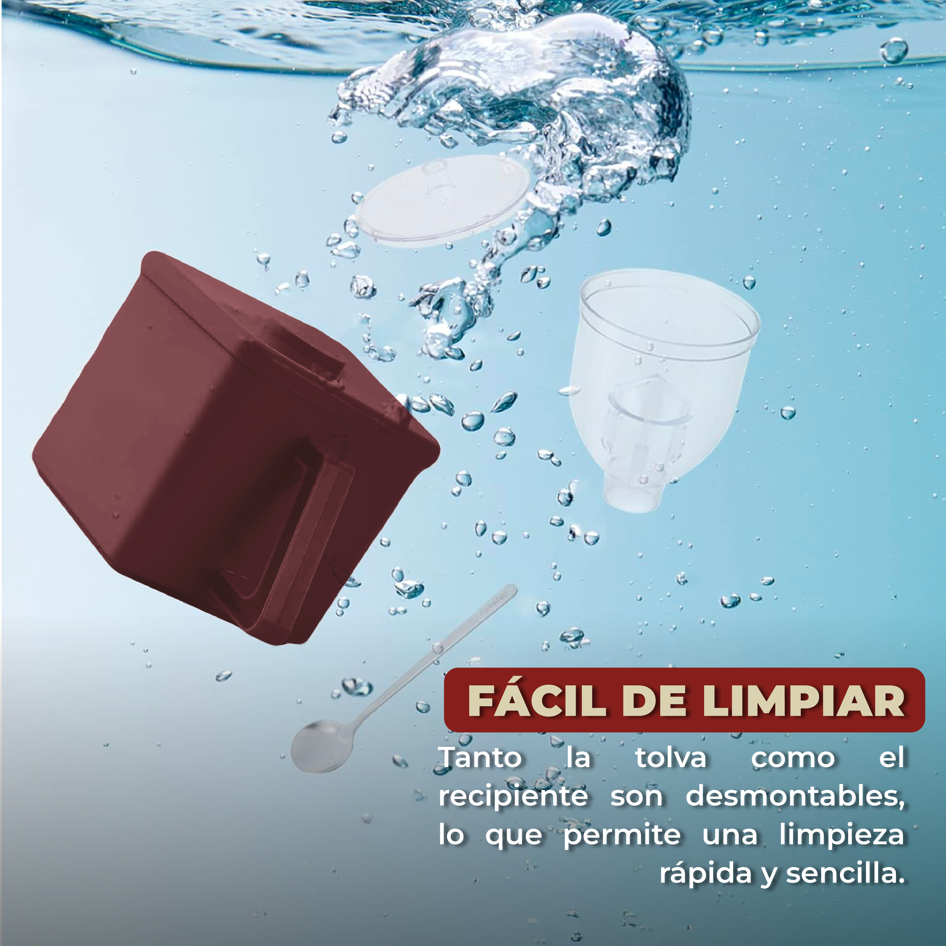 Foto 4 pulgar | Molinillo Eléctrico para Grano de Café con Triturador Automático Tinto