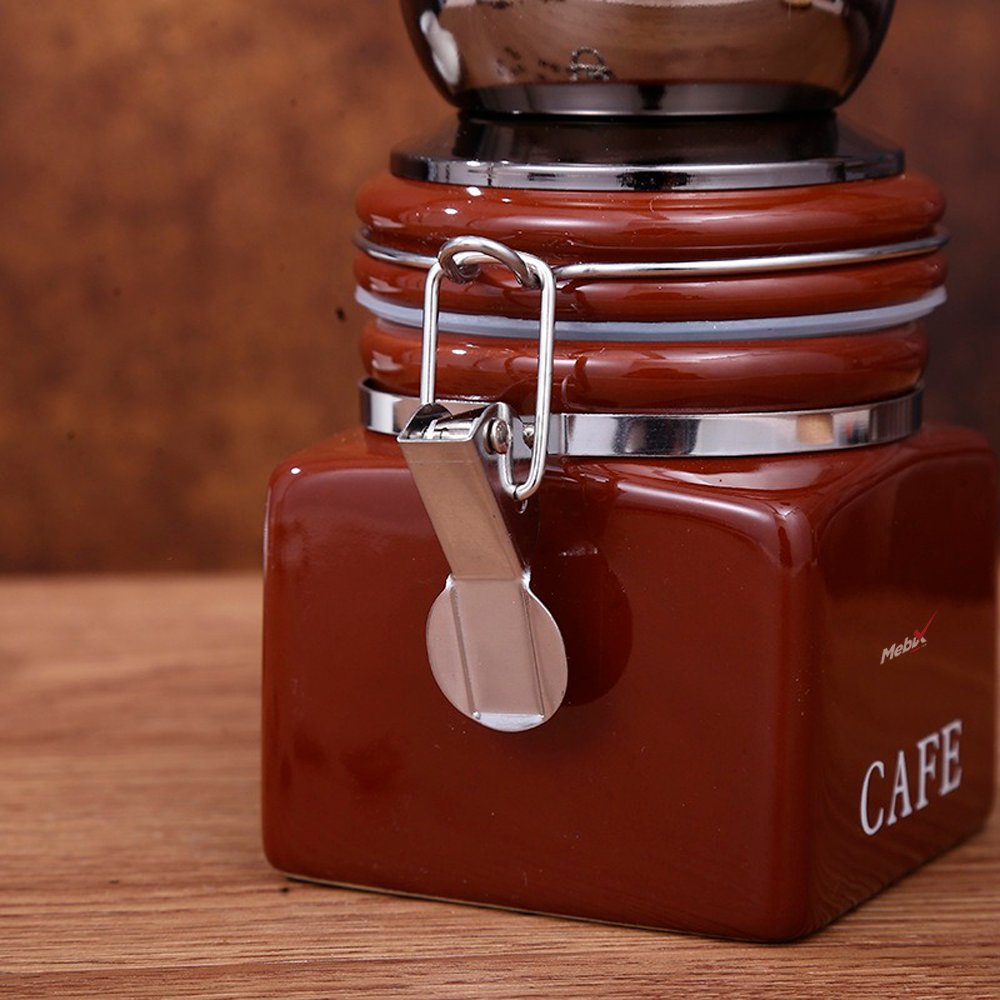 Foto 4 pulgar | Molinillo De Café Manual De Cerámica Portátil Ajustable