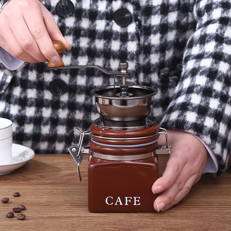 Foto 4 | Molinillo De Café Manual De Cerámica Portátil Ajustable