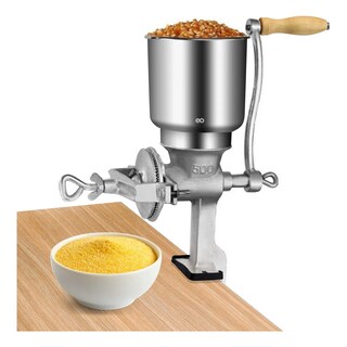 Foto 3 | Molino Moledor Manual Portatil Para Granos Cafe Maiz Cereal Eo Safe Imports Esi-19216 Plata
