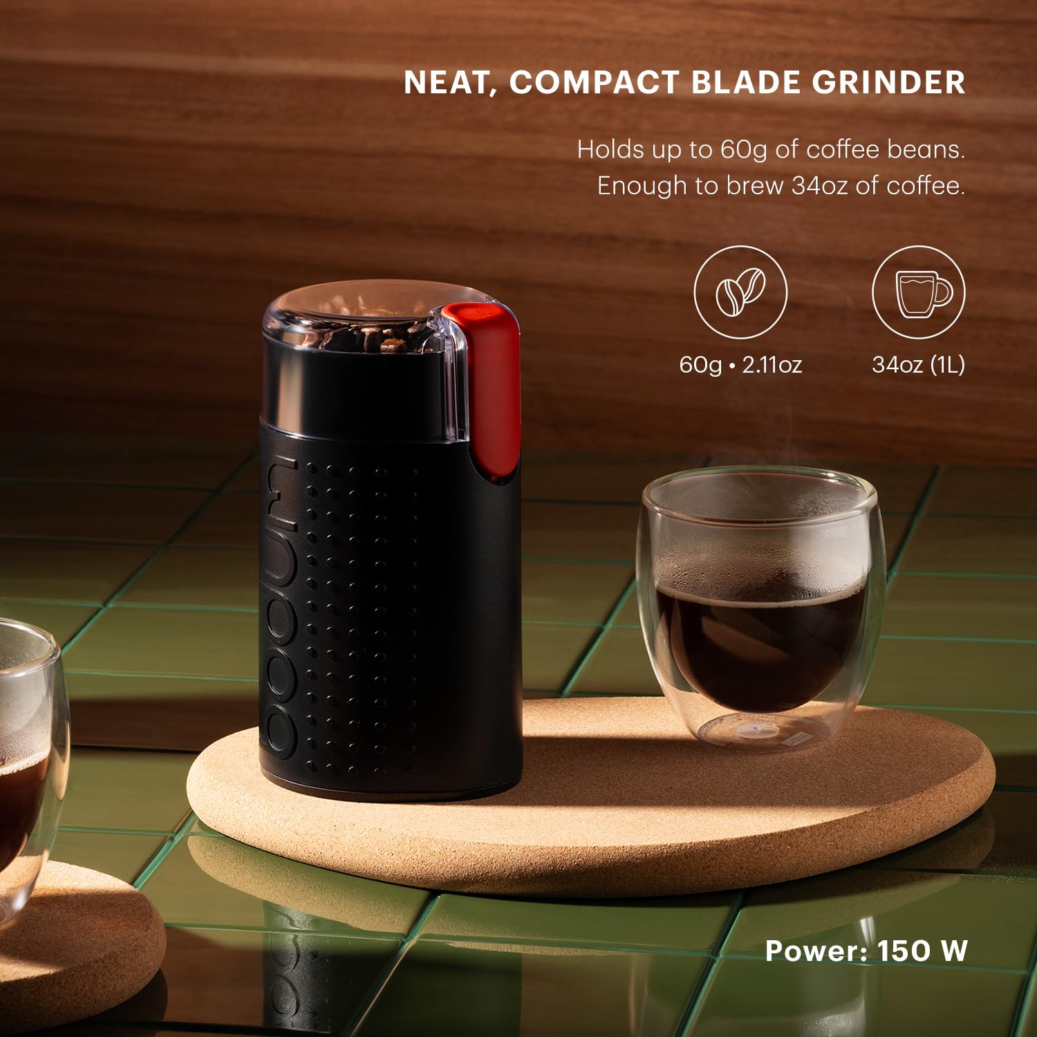 Foto 2 | Molinillo De Café Eléctrico Bodum Bistro Black - Venta Internacional.