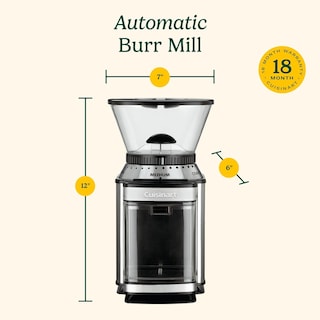 Foto 4 | Molinillo De Café Cuisinart Supreme Grind Burr Mill Cromo Cepillado - Venta Internacional.