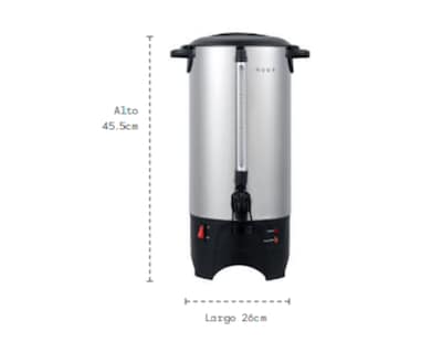 Foto 2 | Urna para Café Nuur 50 Tazas 7.4L 1000w 304ss