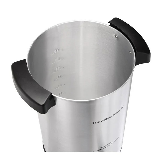 Foto 3 pulgar | Cafetera Percoladora 45 Tazas Acero Inox Hamilton Beach