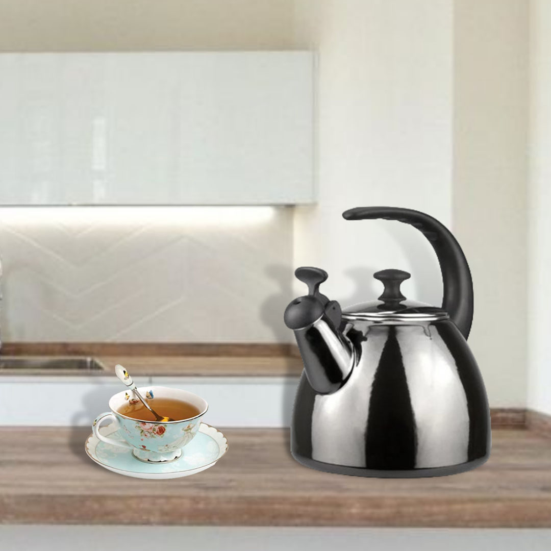 Foto 4 pulgar | Tetera Magefesa Zafiro color Gris 2.2 L