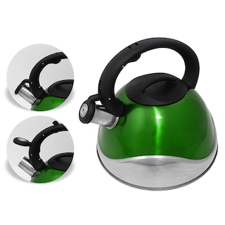 Foto 2 | Tetera de Acero Inoxidabl Aquila 3 l Deluxe Verde