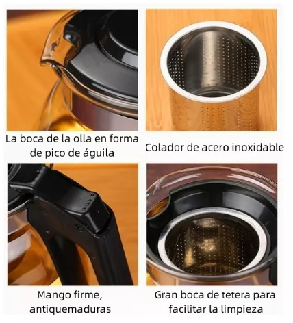 Foto 5 pulgar | Tetera + Taza + Portavasos + Filtro Infusor Juego 10 Piezas Wünd