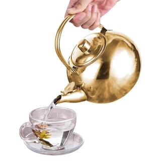 Foto 2 | Infusor De Té Teapot, Acero Inoxidable, 1,5 L, Con Filtro De Agua - Venta Internacional.