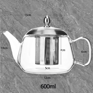 Foto 2 | Tetera Xtellar De Vidrio Para Infusiones Color Transparente