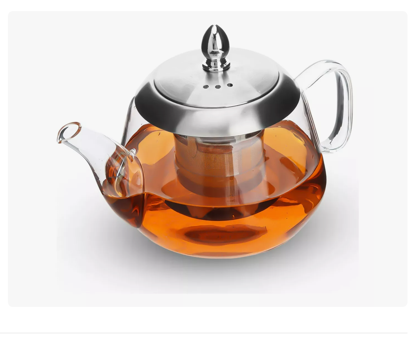 Tetera Mágica Vidrio Infusiones Té 600ml Xtellar