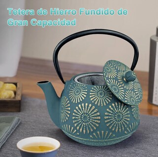 Foto 2 | Tetera Japonesa De Hierro Fundido Con Filtro Xtellar