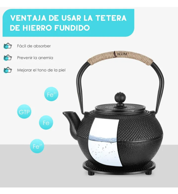 Foto 5 pulgar | Juego Tetera Xtellar Japones De Hierro