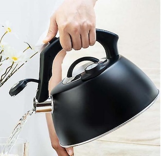 Foto 1 | Hervidor Eléctrico Huoguo De Acero Inoxidable Con Silbato Con Termómetro - Venta Internacional.