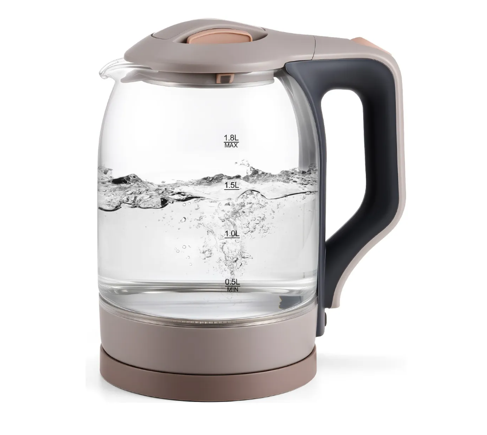 Foto 2 pulgar | Hervidor de Acero Inoxidable Xtellar Transparente de 1.8 l con Luz