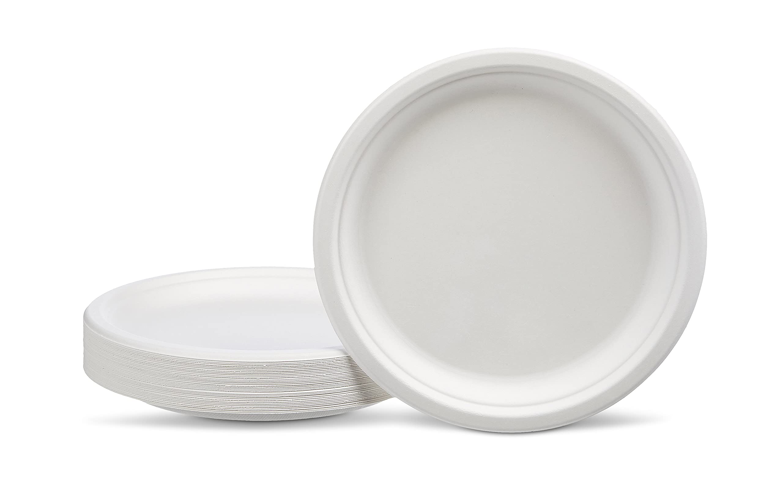 Foto 3 pulgar | Platos Compostables 25 cm 500 Piezas  - Venta Internacional