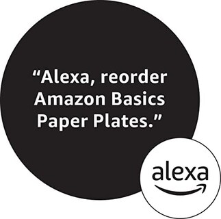 Foto 4 | Platos De Papel Amazon Basics, 8.62 Pulgadas, 300 Unidades (paquete De 2) - Venta Internacional.