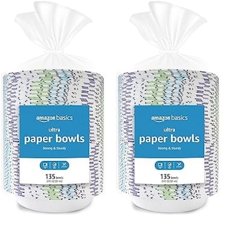 Foto 1 | Cuencos De Papel Amazon Basics Ultra, Desechables, De 20 Onzas, 540 Unidades - Venta Internacional.