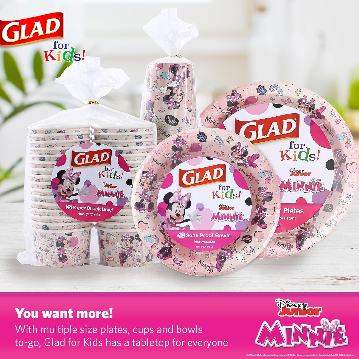 Foto 7 pulgar | Platos De Papel Glad Para Niños Disney Mickey & Friends, 21 Cm, 40 Unidades - Venta Internacional.