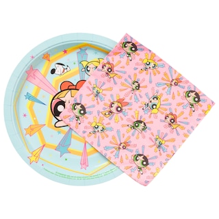 Foto 1 | Set De Fiesta Silver Buffalo The Powerpuff Girls, Paquete De 32 - Venta Internacional.