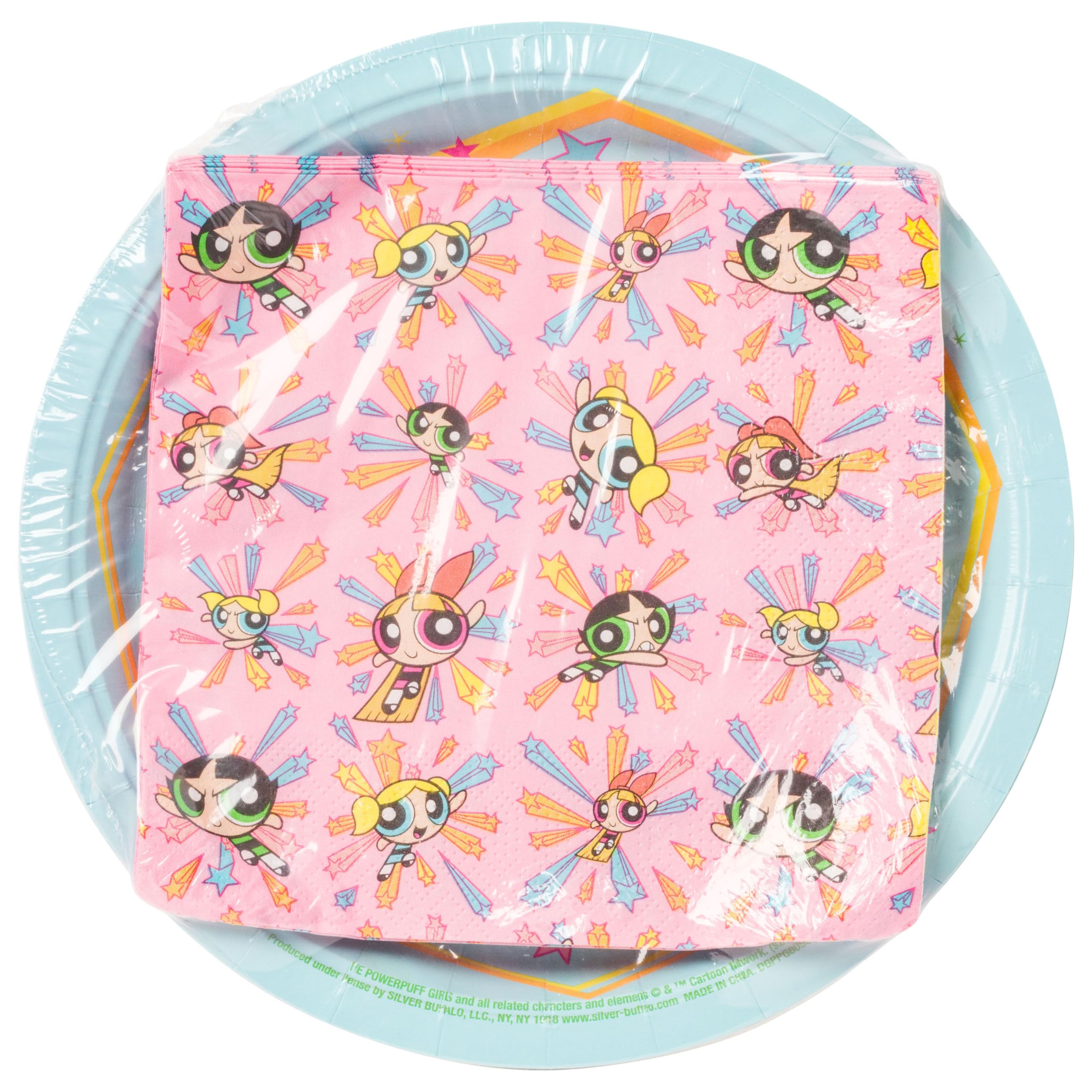 Foto 3 pulgar | Set De Fiesta Silver Buffalo The Powerpuff Girls, Paquete De 32 - Venta Internacional.