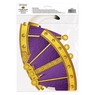 Foto 6 | Papel Estampado Brillante Party Viking Helmets Beistle, Paquete De 4 - Venta Internacional.