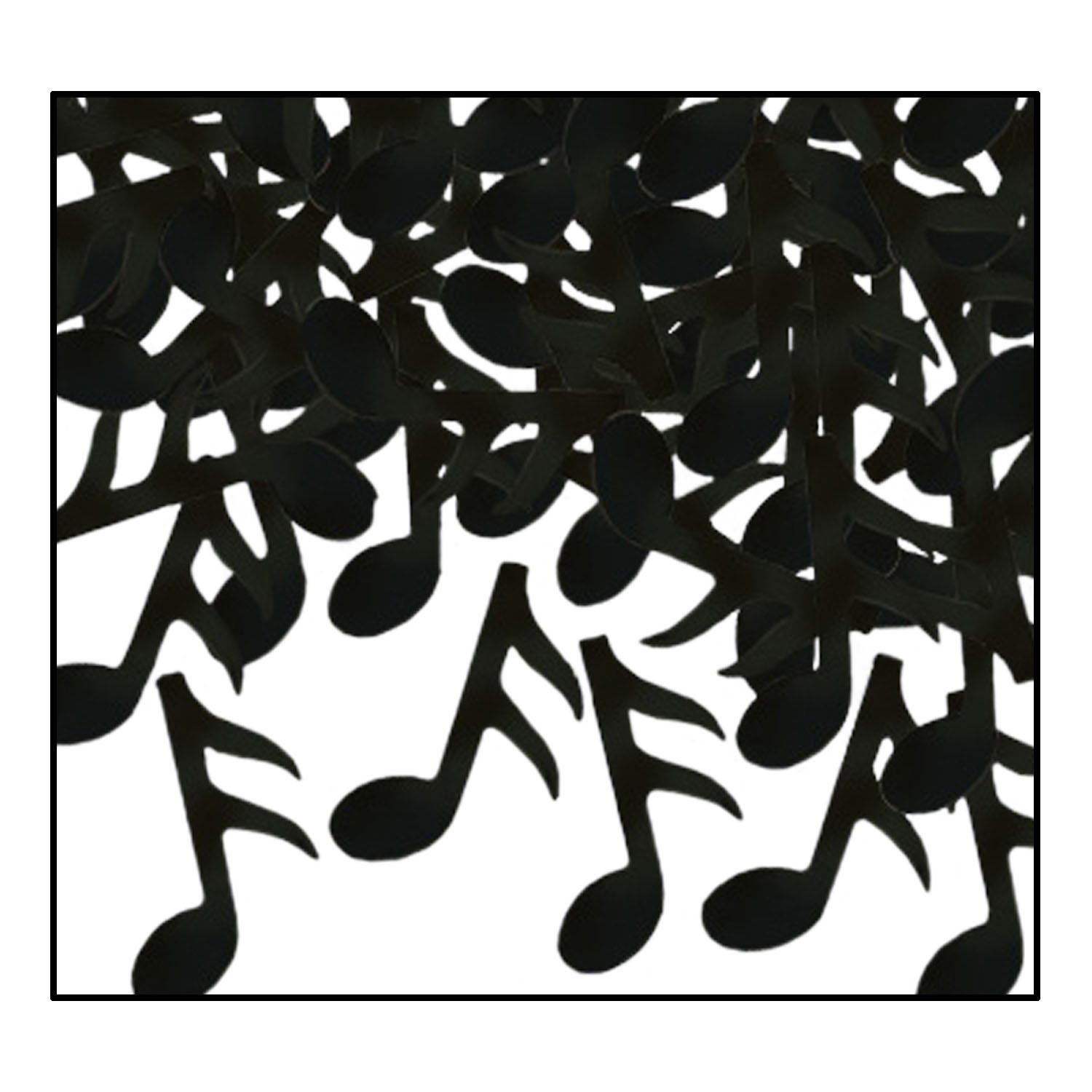 Foto 2 pulgar | Confetti Beistle Music Notes Black, 1 Paquete, 28 G - Venta Internacional.