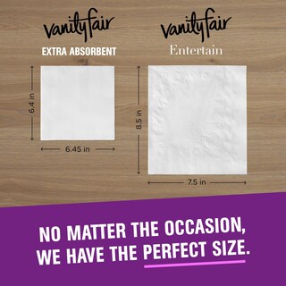 Foto 4 | Servilletas De Papel Vanity Fair, Extra Absorbentes, 160 Unidades - Venta Internacional.