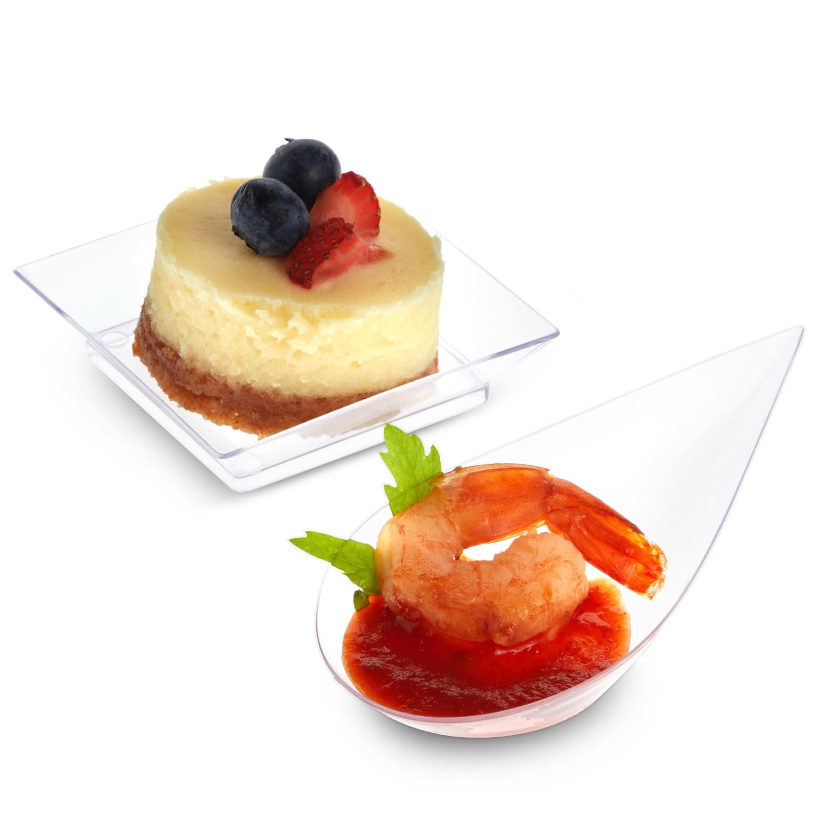 Foto 6 pulgar | Platos para Aperitivos Juvale 72 Piezas-Venta Internacional