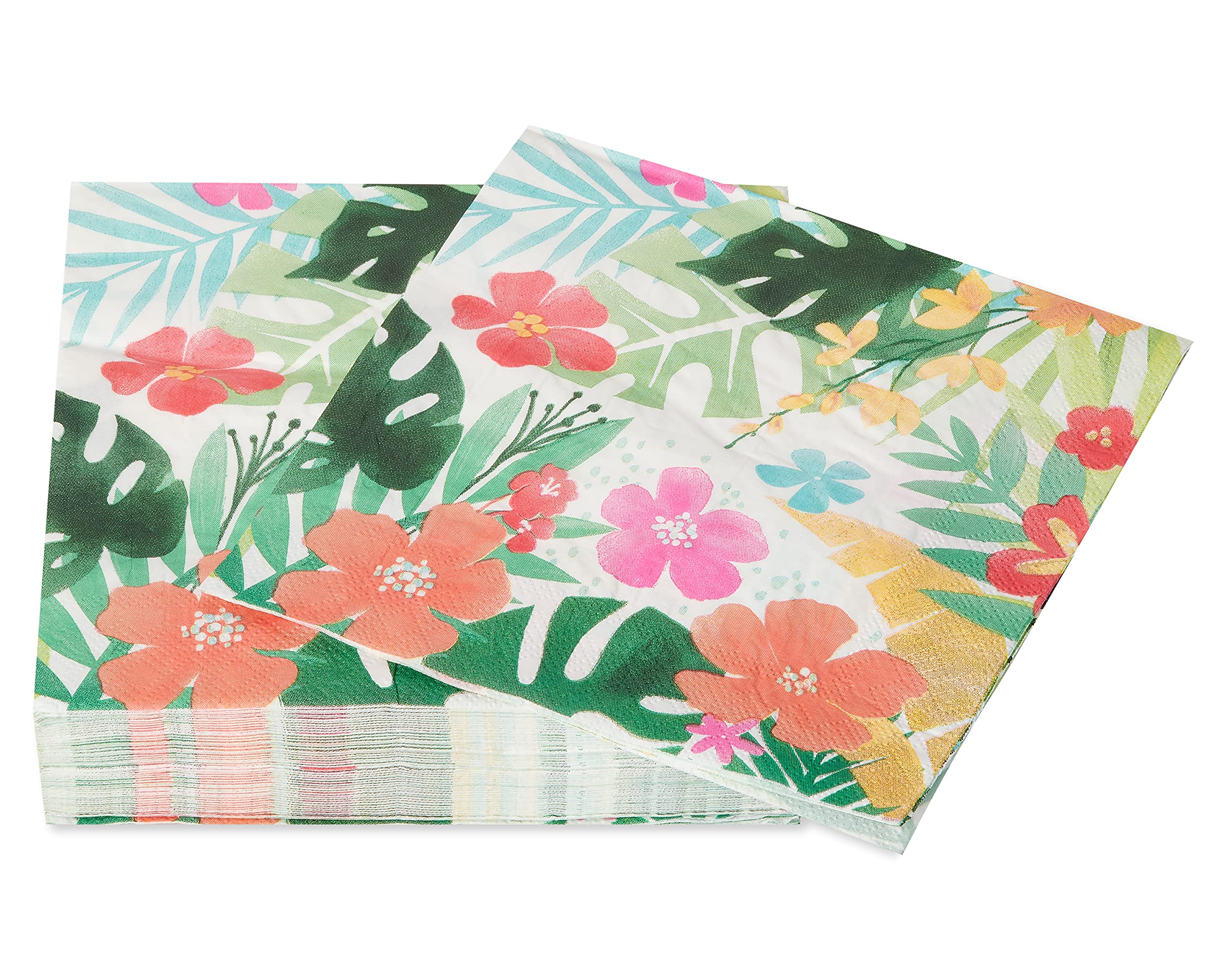 Servilletas De Almuerzo American Greetings Tropical Luau Supplies Para Fiestas - Venta Internacional.