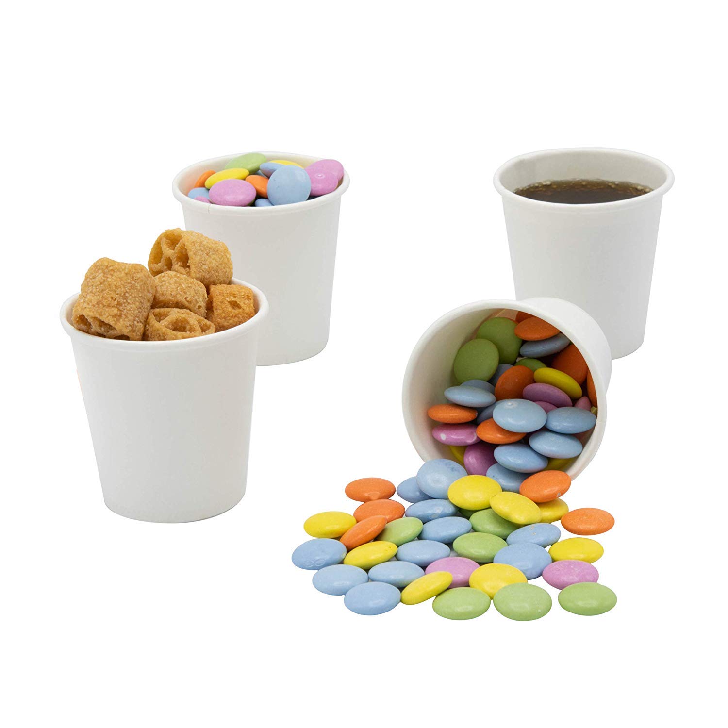 Foto 6 pulgar | Vasos De Papel Gusto, 90 Ml, 300 Unidades, Blancos, Pequeños, Desechables - Venta Internacional.