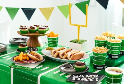 Foto 4 | Servilletas De Almuerzo De Fútbol Americano Con Artículos De Fiesta (50) - Venta Internacional.