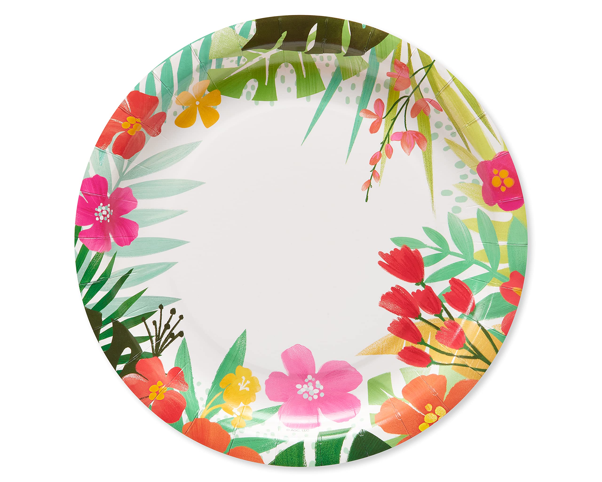 Platos Llanos American Greetings Tropical Luau De Artículos Para Fiestas - Venta Internacional.