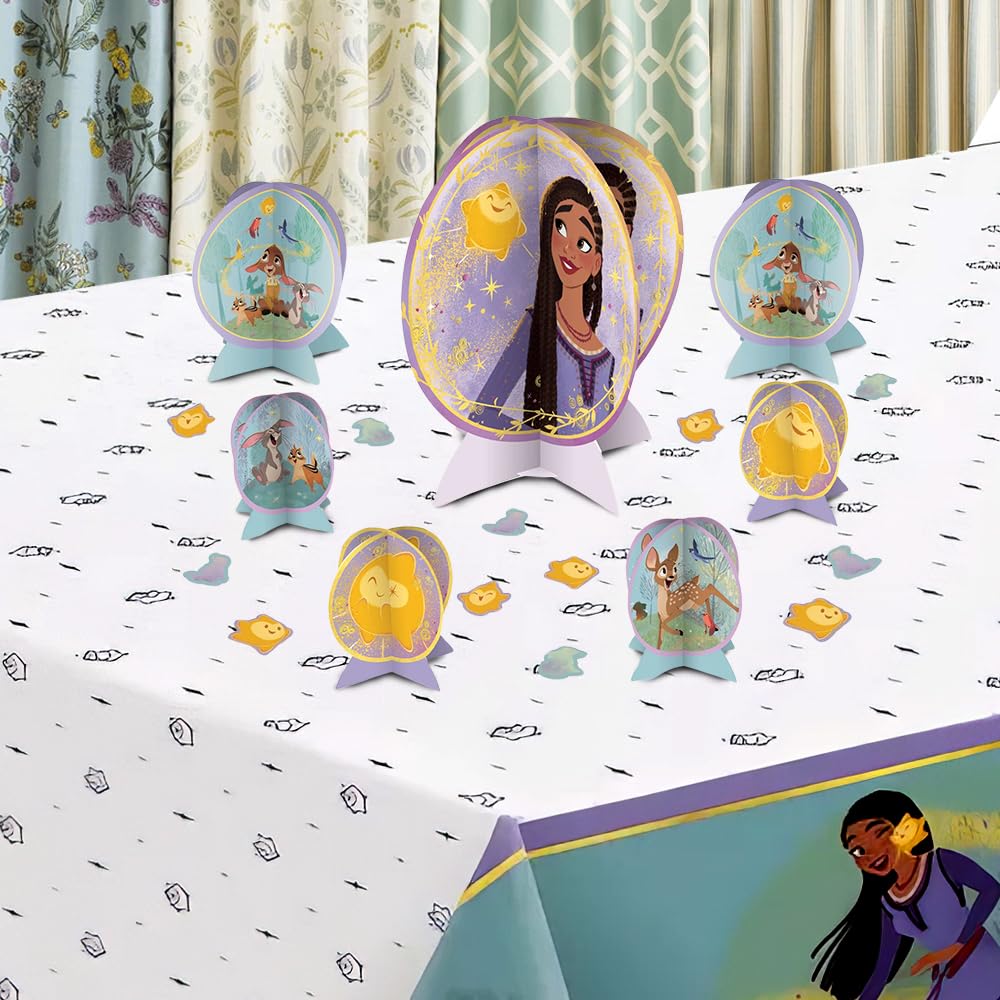 Foto 4 pulgar | Kit De Centro De Mesa Amscan Wish (juego De 27 Piezas) Para Fiestas - Venta Internacional.