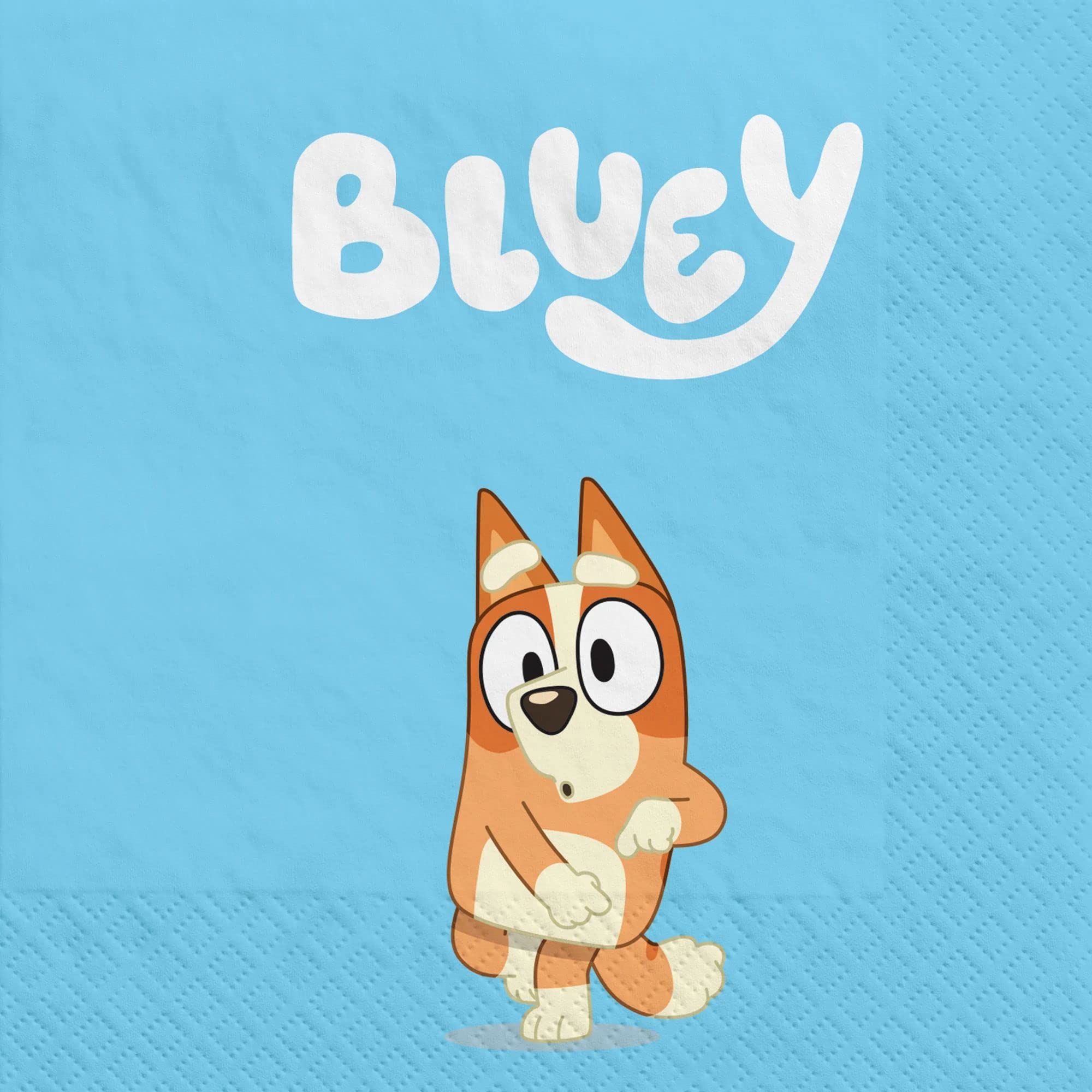 Foto 2 pulgar | Servilletas Para Bebidas Amscan Bn Bluey Blue (6/144) - Venta Internacional.