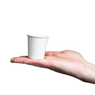 Foto 2 | Vasos De Papel Gusto, 90 Ml, 600 Unidades, Blancos, Pequeños, Desechables - Venta Internacional.