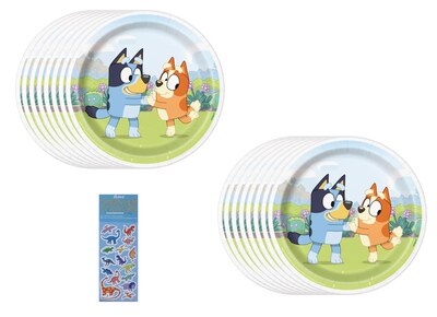 Foto 1 | Platos Para Tartas De Postre Bluey Birthday 16 - Venta Internacional.