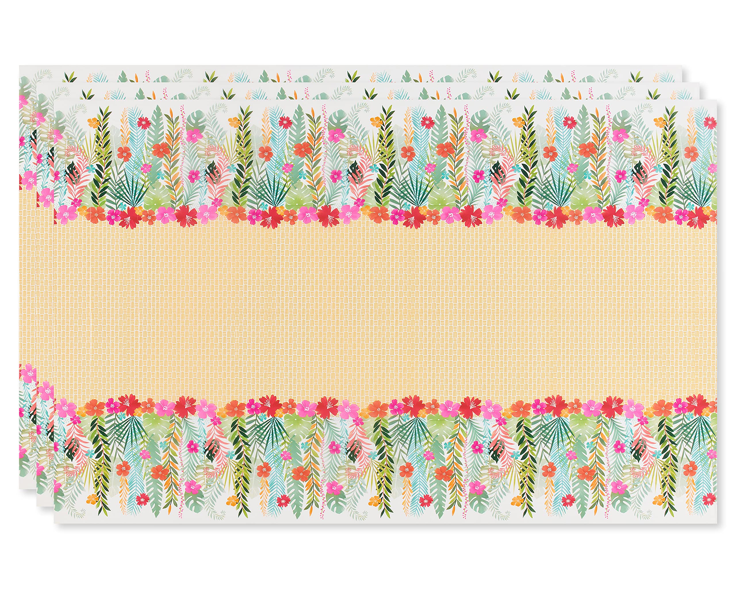 Manteles De Mesa American Greetings Tropical Luau De Party Supplies - Venta Internacional.