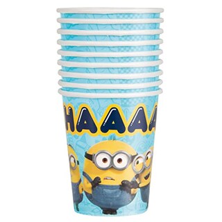 Foto 2 | Paquete De Artículos Para Fiestas Despicable Me Con 24 Vasos De Papel - Venta Internacional.