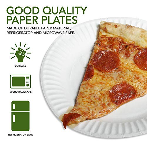 Foto 3 | Platos de Papel Stock Your Home 200 Piezas - Venta Internacional