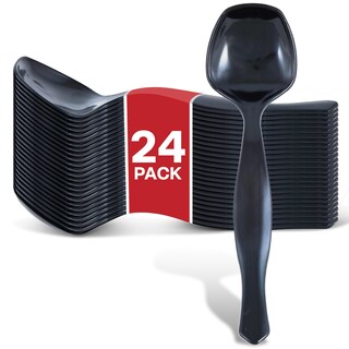 Foto 1 | Cuchara Desechable de Plástico Stock Your Home 24 Unidades - Venta Internacional