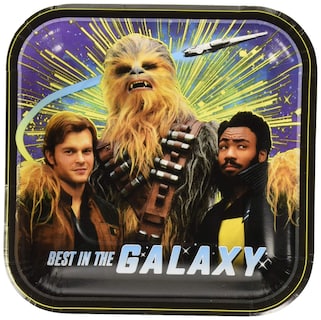 Foto 1 | Platos De Papel Para Postres American Greetings Solo: A Star Wars - Venta Internacional.