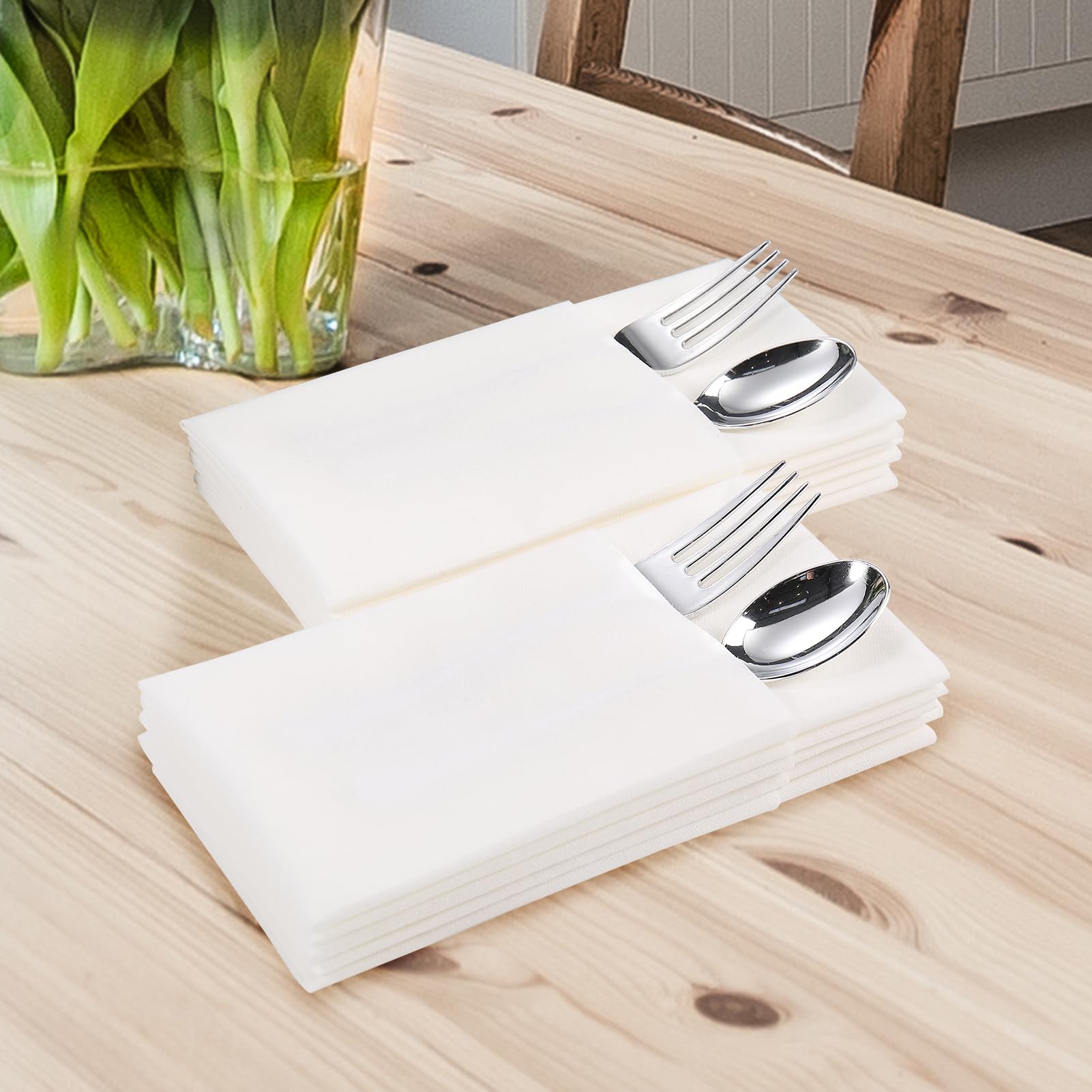 Foto 4 | Toallas Desechables Para Invitados Jolly Chef  Suaves Y Absorbentes (paquete De 200) - Venta Internacional.