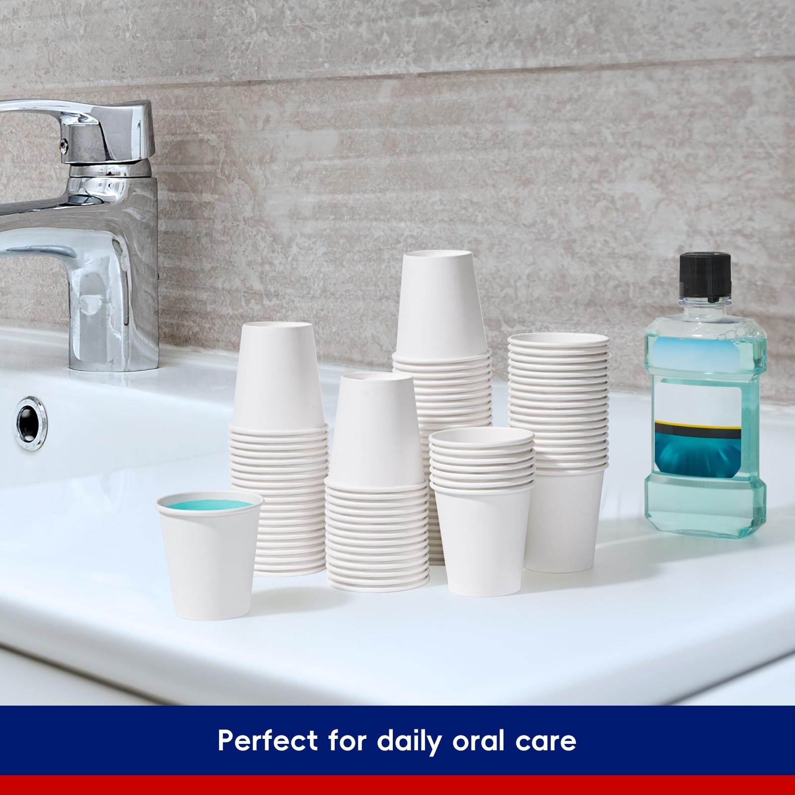 Foto 4 pulgar | Vasos De Papel Desechables Jolly Chef De 90 Ml  300 Paquetes Para Baño - Venta Internacional.
